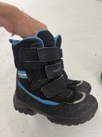 Superfit Winterstiefel schwarz blau Grösse 27 gebraucht
