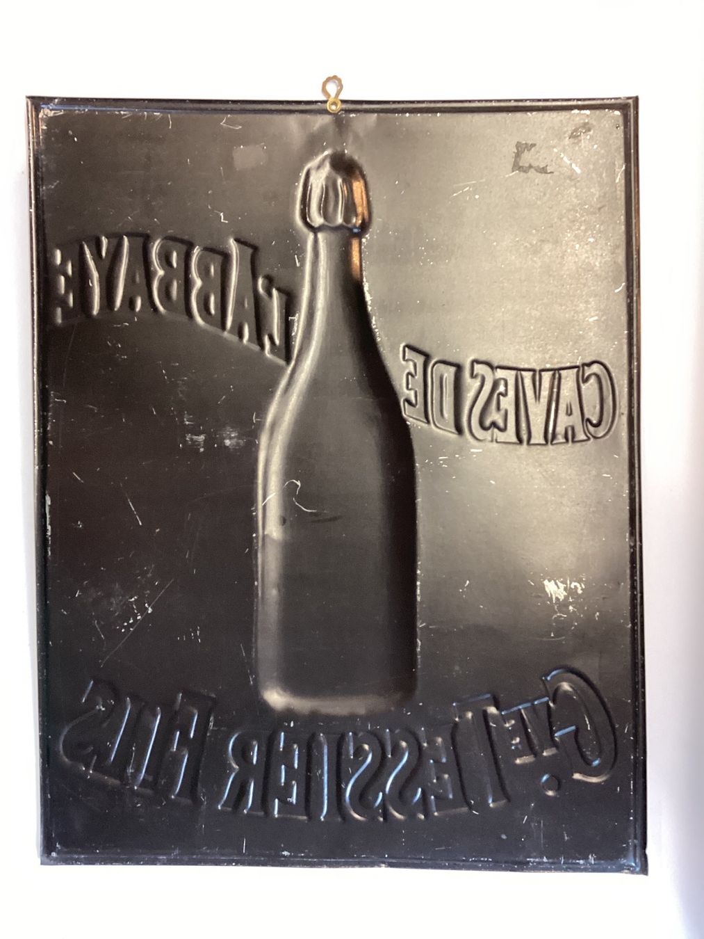 Schilder: Antikes Blechschild Tessier Fils – Gebraucht aus Eglisau von mar_5rn2 8