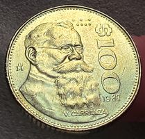 MEXICO 100 PESOS 1987