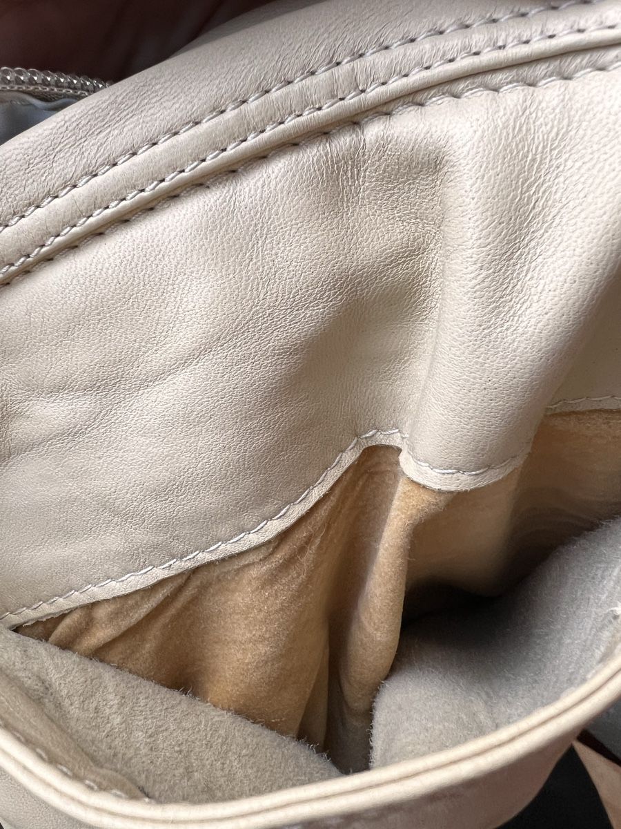 Borse da donna: Original Emmere Ledertasche / Handtasche Beige – Usato da Luterbach venduto da vatab 4