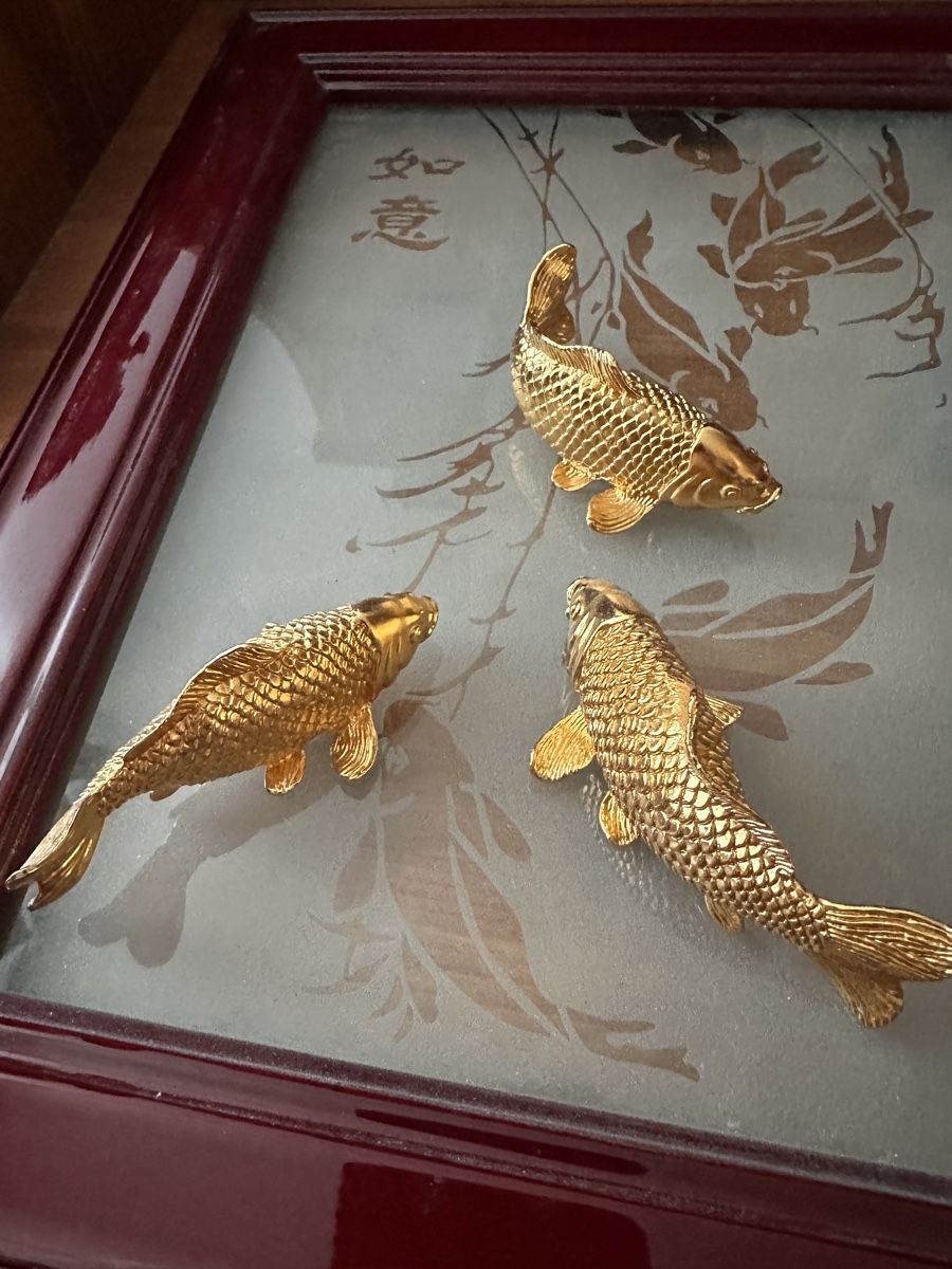 Foto & Immagini: Wandbild Gold-Koi – Usato da Schinznach-Dorf venduto da Hpurzel 3