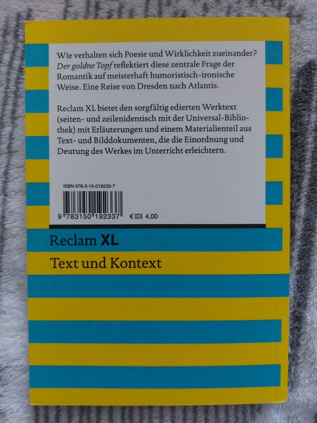 Libri: Der goldene Topf - Hoffmann – Nuovo (secondo la descrizione) da Münchenbuchsee venduto da vbr_jqn9 1