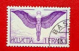FLUGPOST 12Z IKARUS 1933 SAUBER STEMPEL BASEL