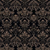 French Terry "Karma" Ornamente Stoff je m