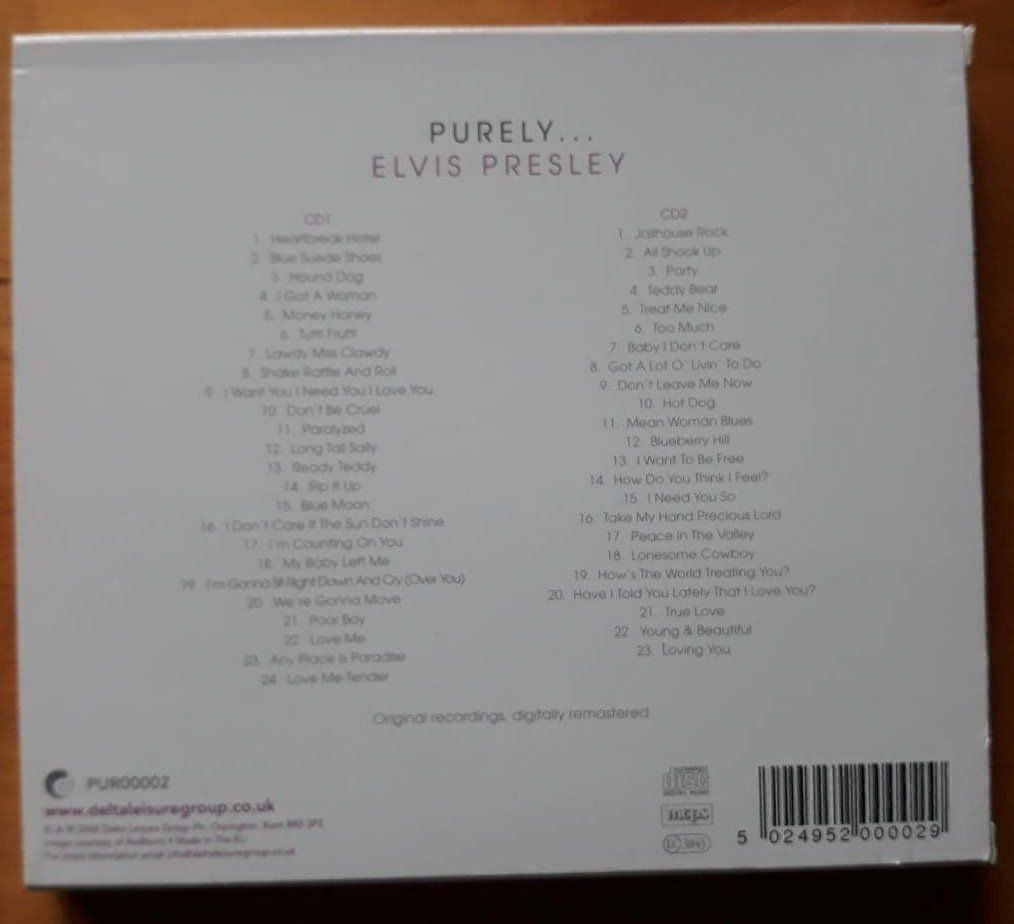 CD: ELVIS PRESLEY - Purely... CD 2008 – Usato da Le Locle venduto da PereiraHugo 1