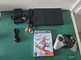 Playstation 2 Console with Controller and SSX Tricky Game