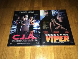 C.I.A.- Codename Alexa & Codename Viper - 2 MEDIABOOKS-UNCUT