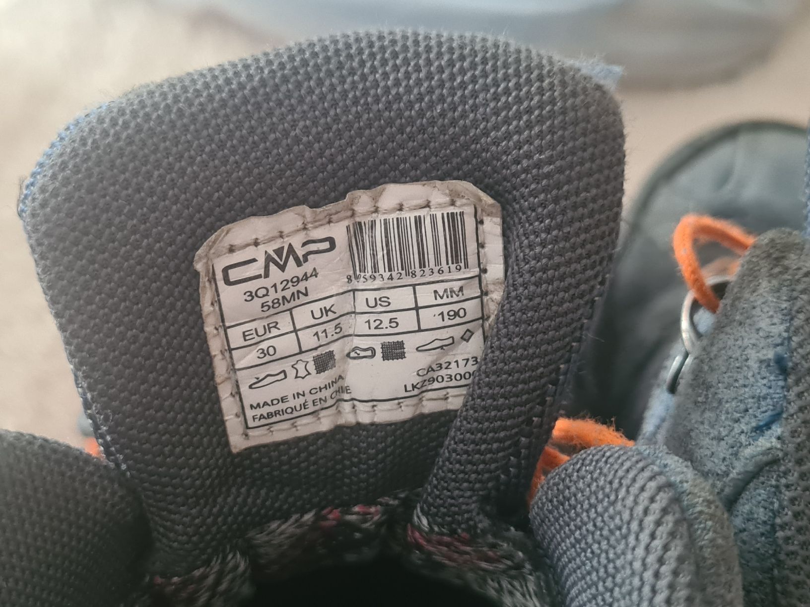 CMP Chaussures garçon: CMP Wanderschuh Gr. 30 – D'occasion à Steinen par turbogeiss99 7