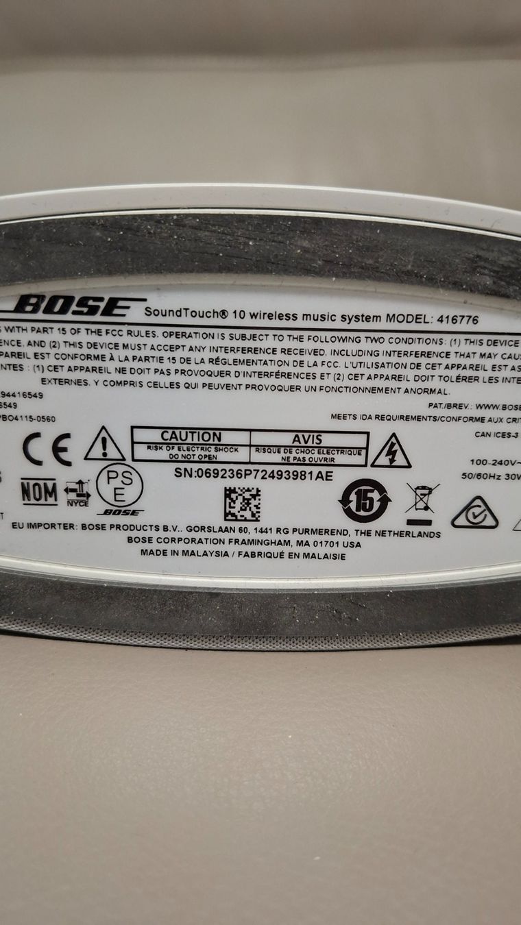 Bose Haut-parleurs: Bose Soundtouch10 wireless – D'occasion à Zug par ases91 2