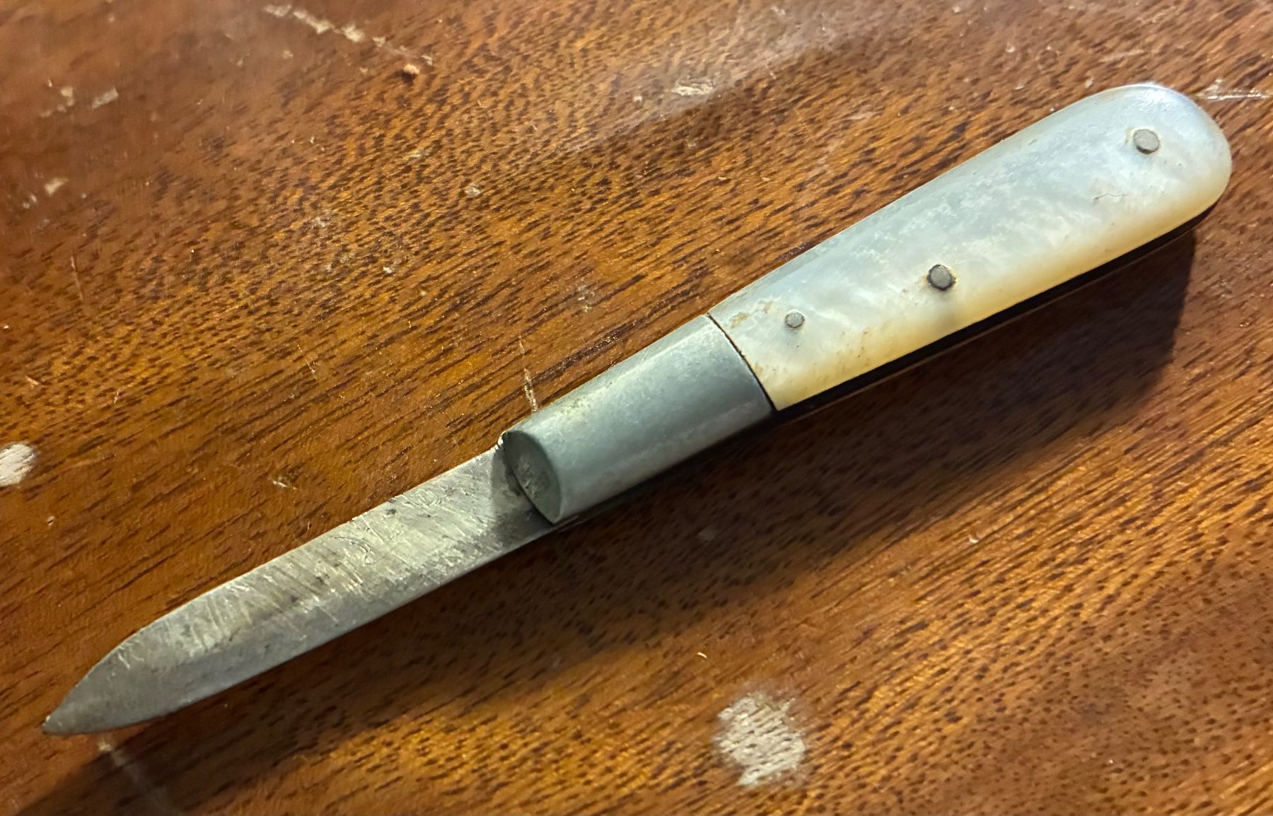 Besteck: Petit coûteau anglais en argent – Gebraucht aus Paudex von micinque 1