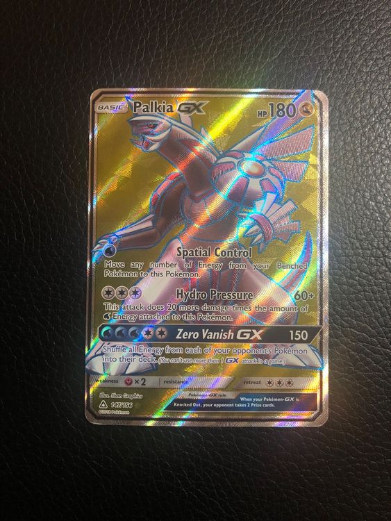 S&M Ultra Prism Palkia GX Full Art 147/156 Ab 1 | Kaufen auf Ricardo