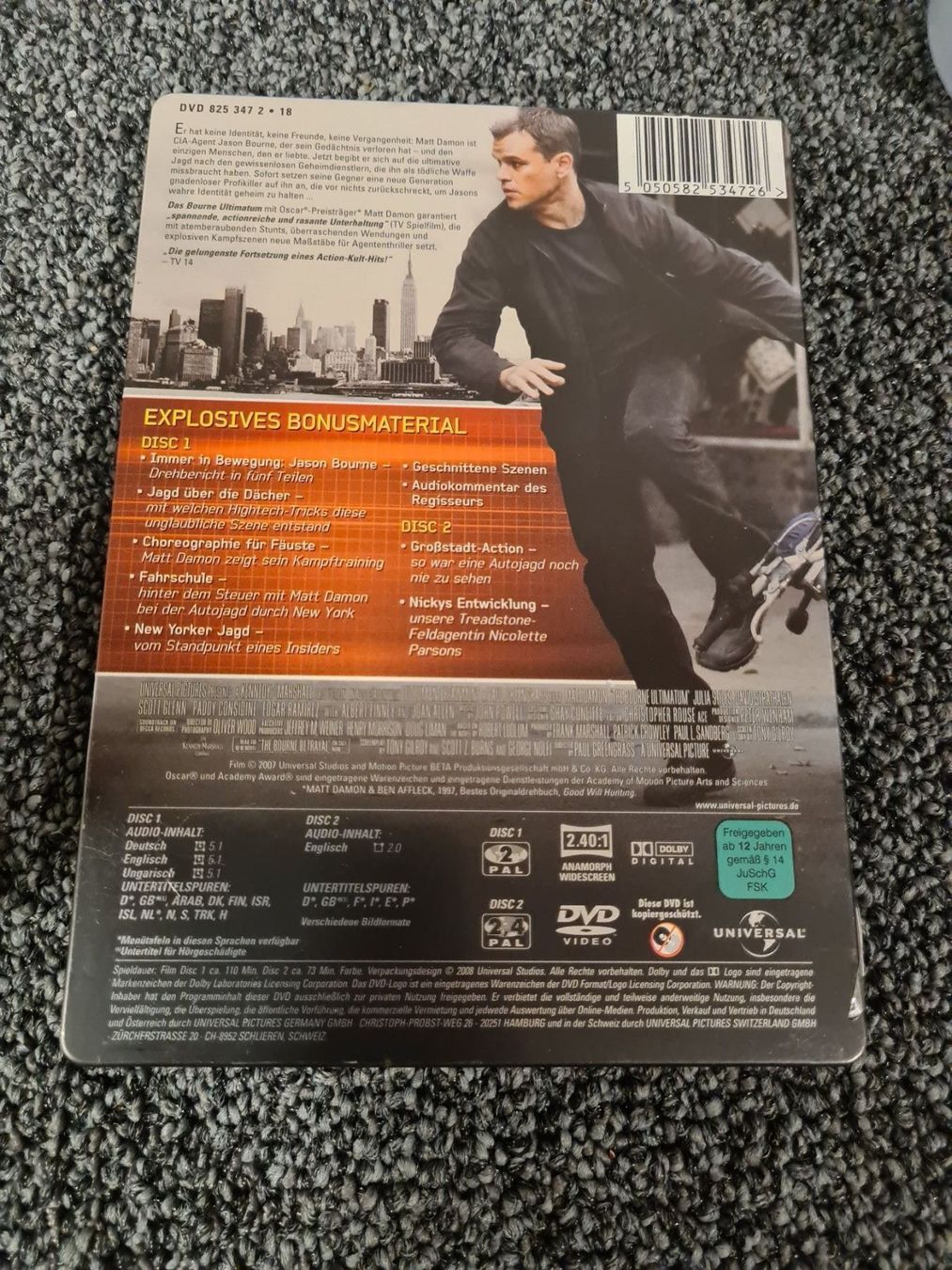 Tutti i DVDs: DAS BOURNE ULTIMATUM(9005) – Usato da Ruswil venduto da jan_bxl5 1