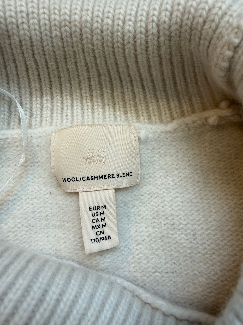 H&M Maglioni & Felpe: H&M Winter Pullower Wool/Cashmere Blend (Gr. M) – Usato da Cugnasco venduto da tizianaq 3