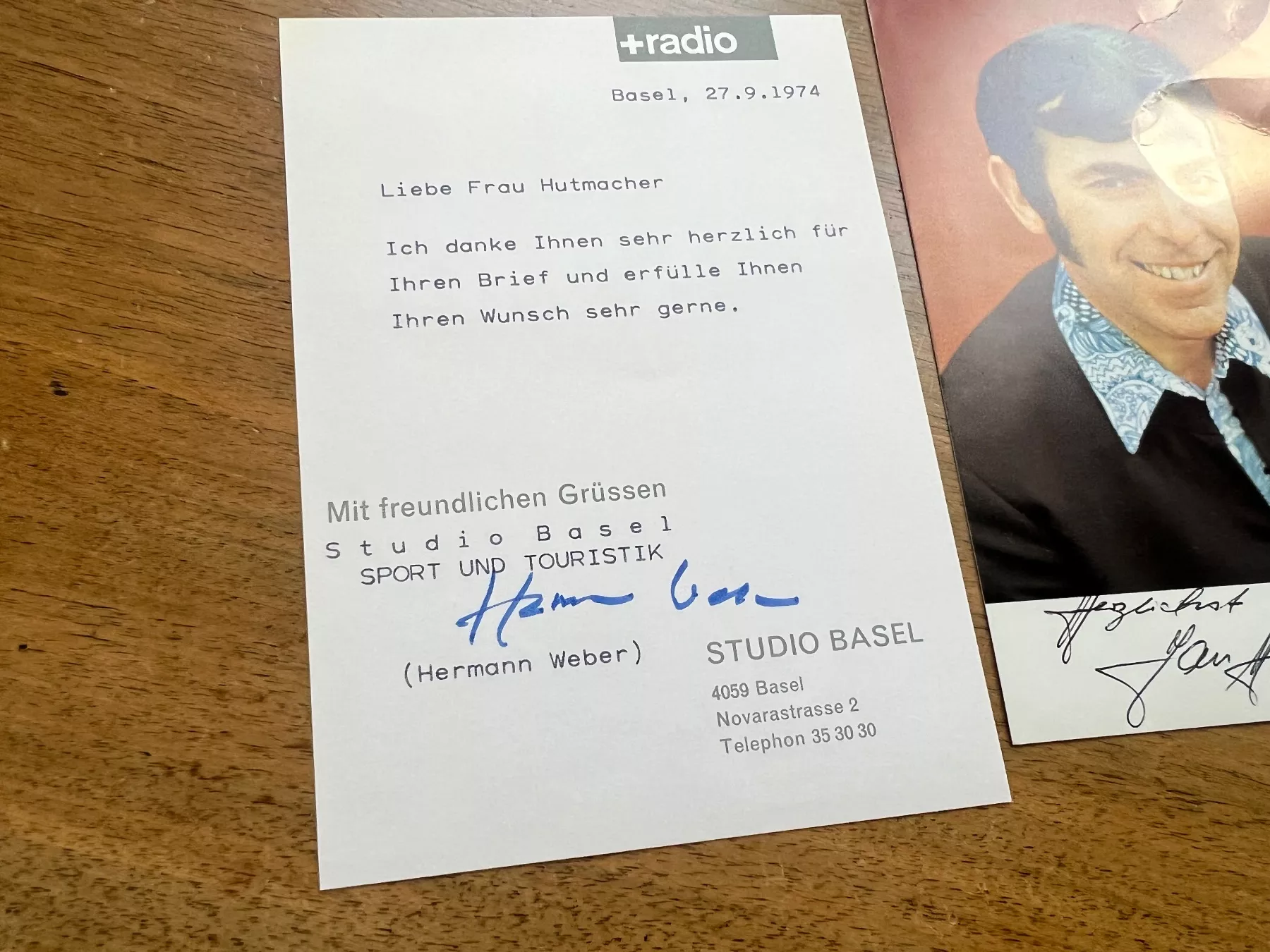Autographes: Autogramm 240 – D'occasion à Glattfelden par maa_qcj8 2