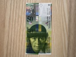 50CHF - Note - 2002 - Bankfrisch - Sammlerstück!