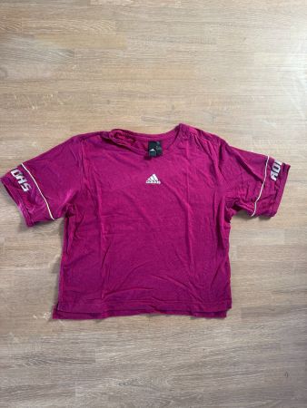 T-shirt adidas violet manches courtes M