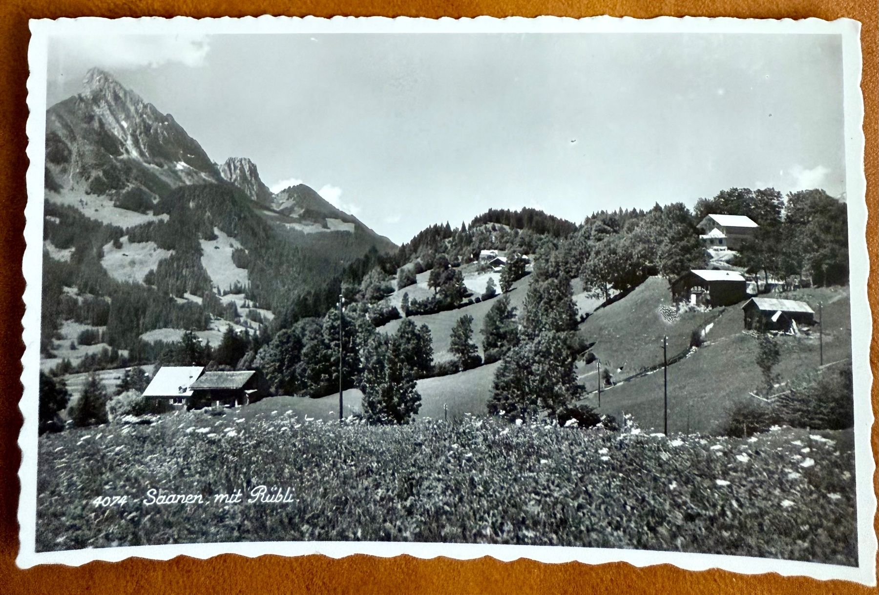 Cartoline postali: AK: Saanen mit Rübli – Usato da Lutry venduto da Ediego