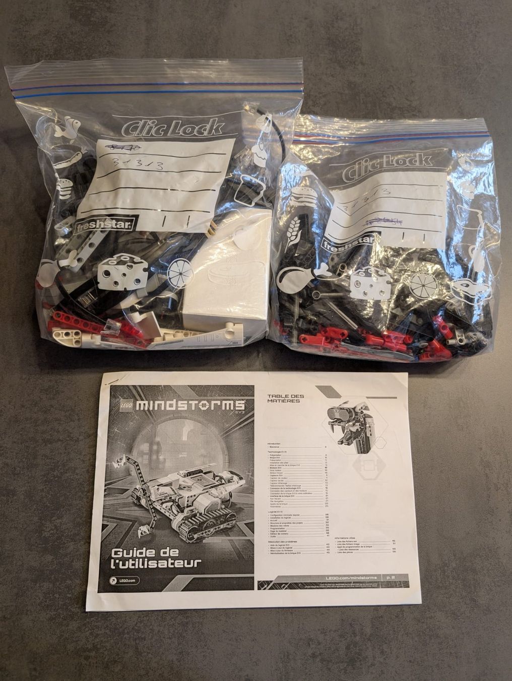 LEGO Mindstorms EV3 31313 complet, démonté + guide (Gebraucht) in ...