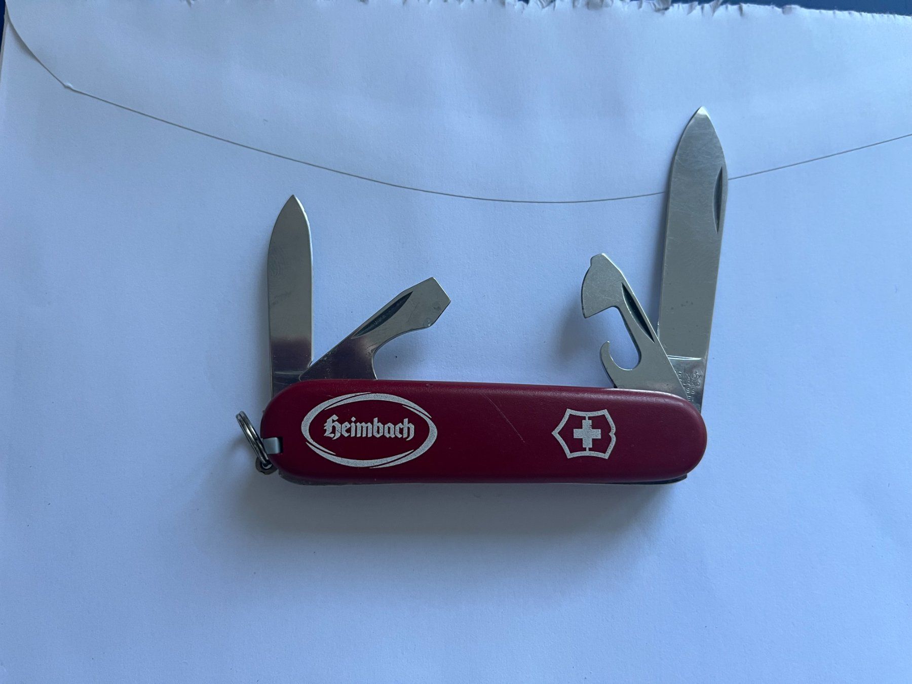 Victorinox Coltelli tascabile: Victorinox -Messer  mit Werbung – Usato da Dintikon venduto da Redgar58 1