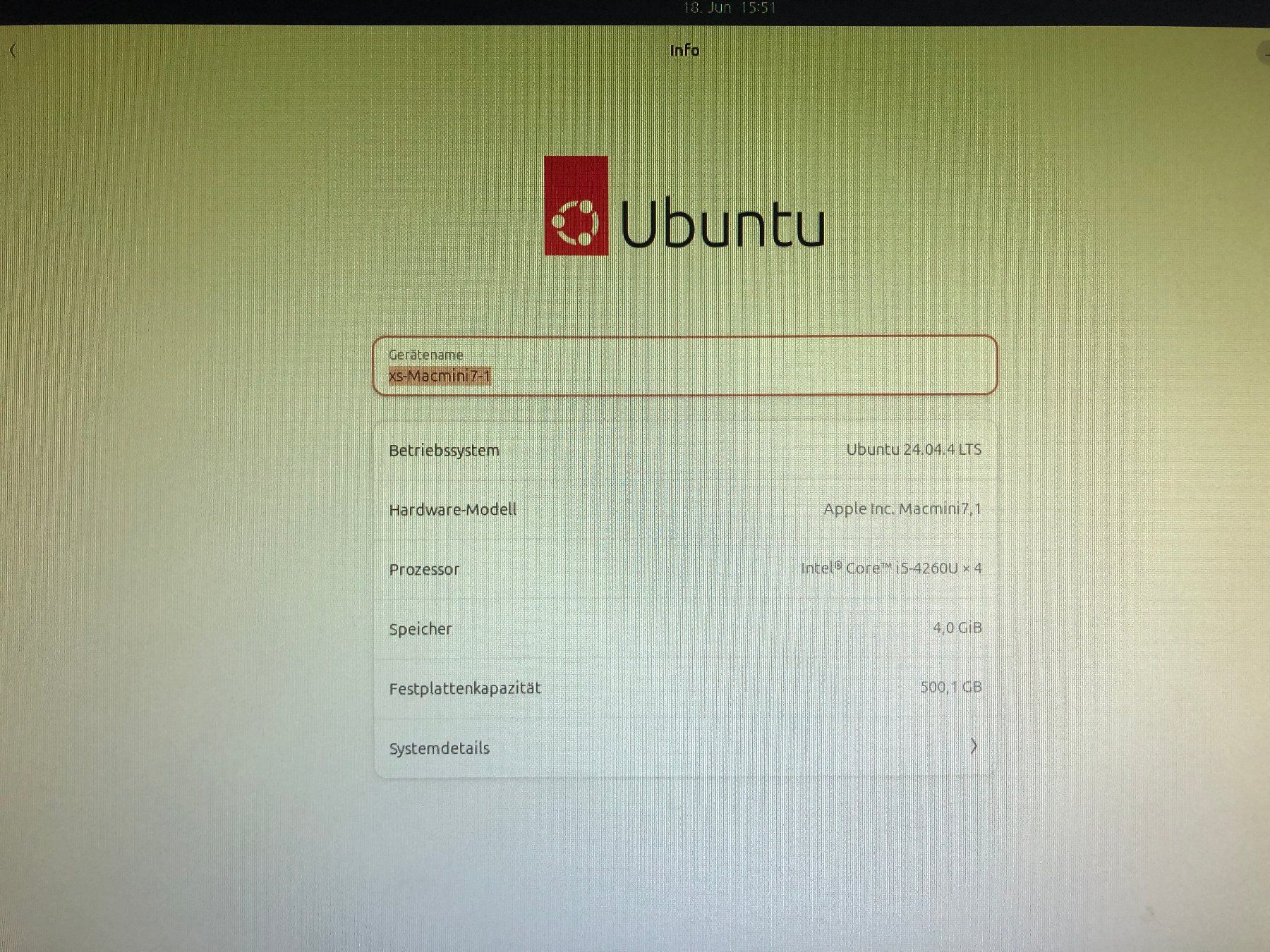 Apple PC: Mac Mini Intel i5 mit Linux Ubuntu – Usato da Riehen venduto da flohropax 2