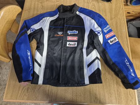 Motorradjacke blau-schwarz Grösse KINDER XL Ixon 