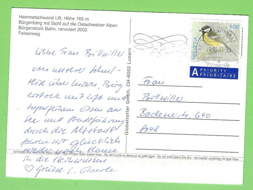 Cartoline postali: Bürgenstock – Usato da Zürich venduto da t24_de 1