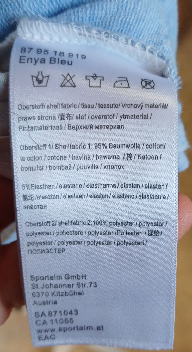 Pullover & Sweatshirts: blauer, mit Perlen verziehrter Pullover von Sportalm im 36 – Gebraucht aus Merenschwand von Brockinell 4