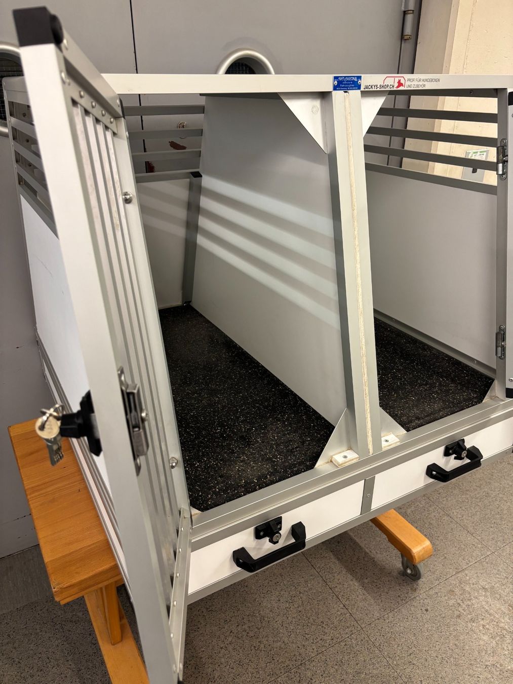Gabbie, trasporto & Sicurezza: Auto/Transport Doppelhundebox "WT-Metall" – Usato da Rafz venduto da Domimir 7