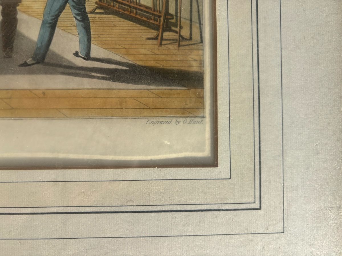 Poster & Bilder: Antike Billard-Szene, um 1897, gerahmt – Gebraucht aus Frauenfeld von Fubech 3