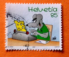 Nr.1158 Maus am Schreibmaschine Sondermarken GESTEMPELT 2005
