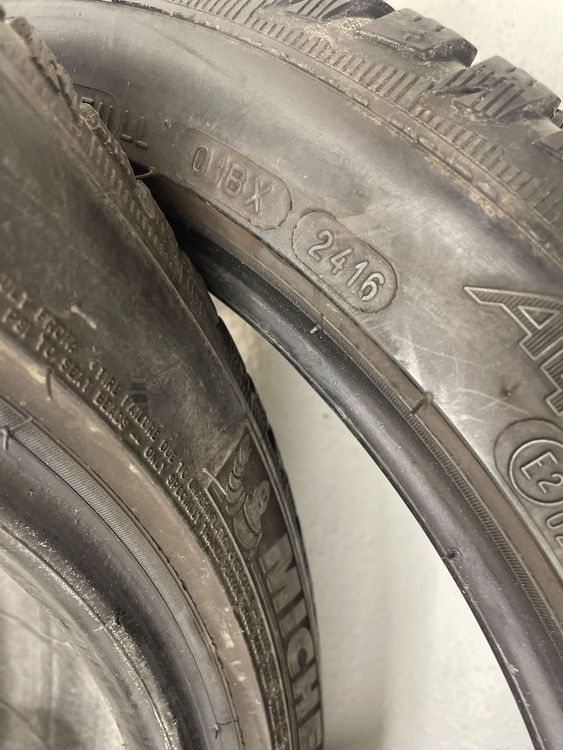 2x Michelin Alpine Reifen M+S 205/45/17 mit 6.5mm Profil | Kaufen auf ...