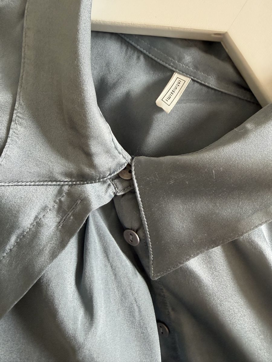 Camicette: Silk blue blouse shirt – Nuovo (secondo la descrizione) da Uster venduto da Monika_OB 9