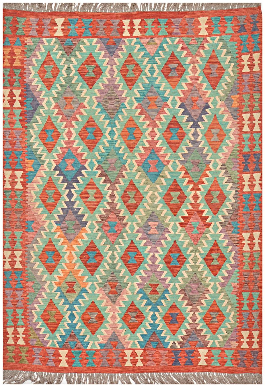 Kelim Tappeti: Oriente Kelim Teppich 170x240 Cm – Nuovo e nell'imballaggio originale da Lahore venduto da Fairways79 5