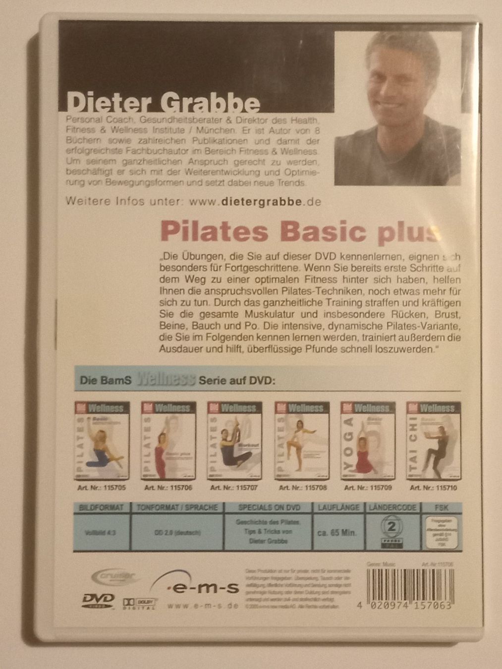 Tous les DVDs: M2 DVD - PILATES - Basic plus (deutsch) - gebraucht – D'occasion à Urtenen-Schönbühl par chr_hf86 1