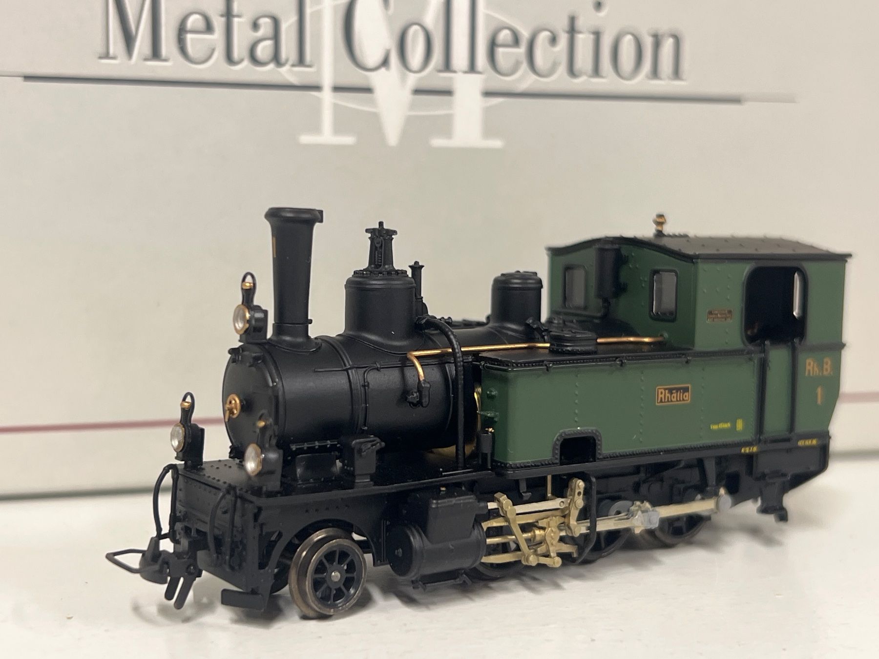 Bemo Modellini di ferrovie: Bemo Metall Collection RhB G3/4 1295 111 – Nuovo (secondo la descrizione) da Geroldswil venduto da TopTrain54 1