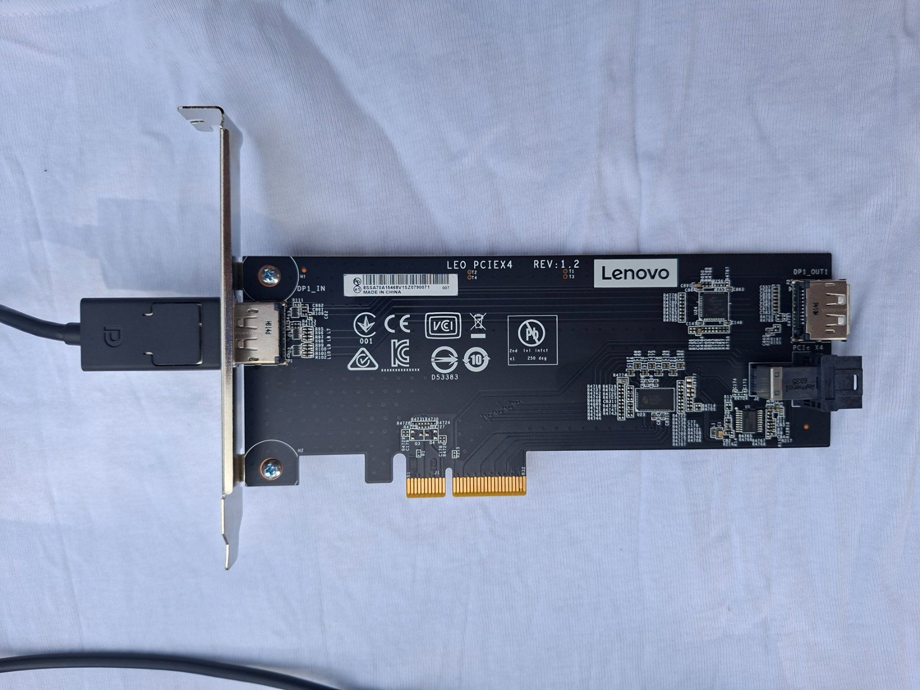 Lenovo Componenti elettronici: Lenovo Front Thunderbolt3 Kit/FLEX Module+PCIe Card(40Gbit/s – Usato da Meggen venduto da Nica_Arts 1