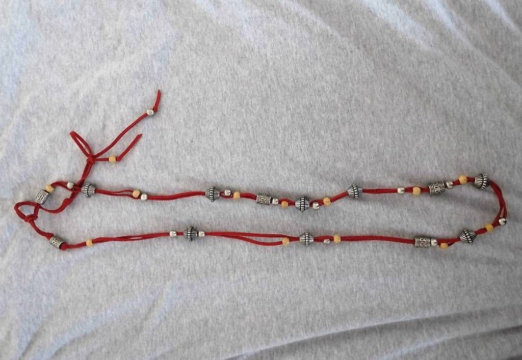 Catenine: Collier rouge / Kette rot – Usato da Lohn-Ammannsegg venduto da bar_p9my