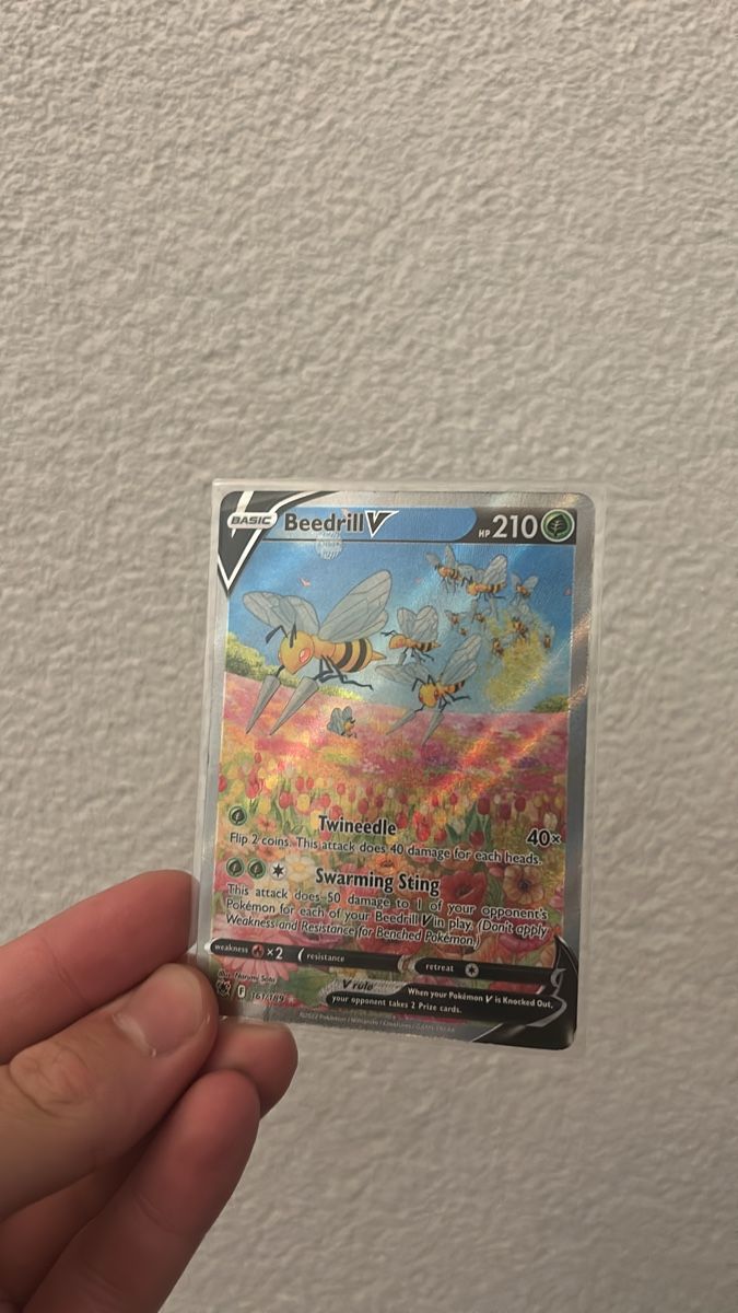 Pokémon Carte collezionabili: Beedrill V🐝 – Nuovo (secondo la descrizione) da Lausanne venduto da POKEALE