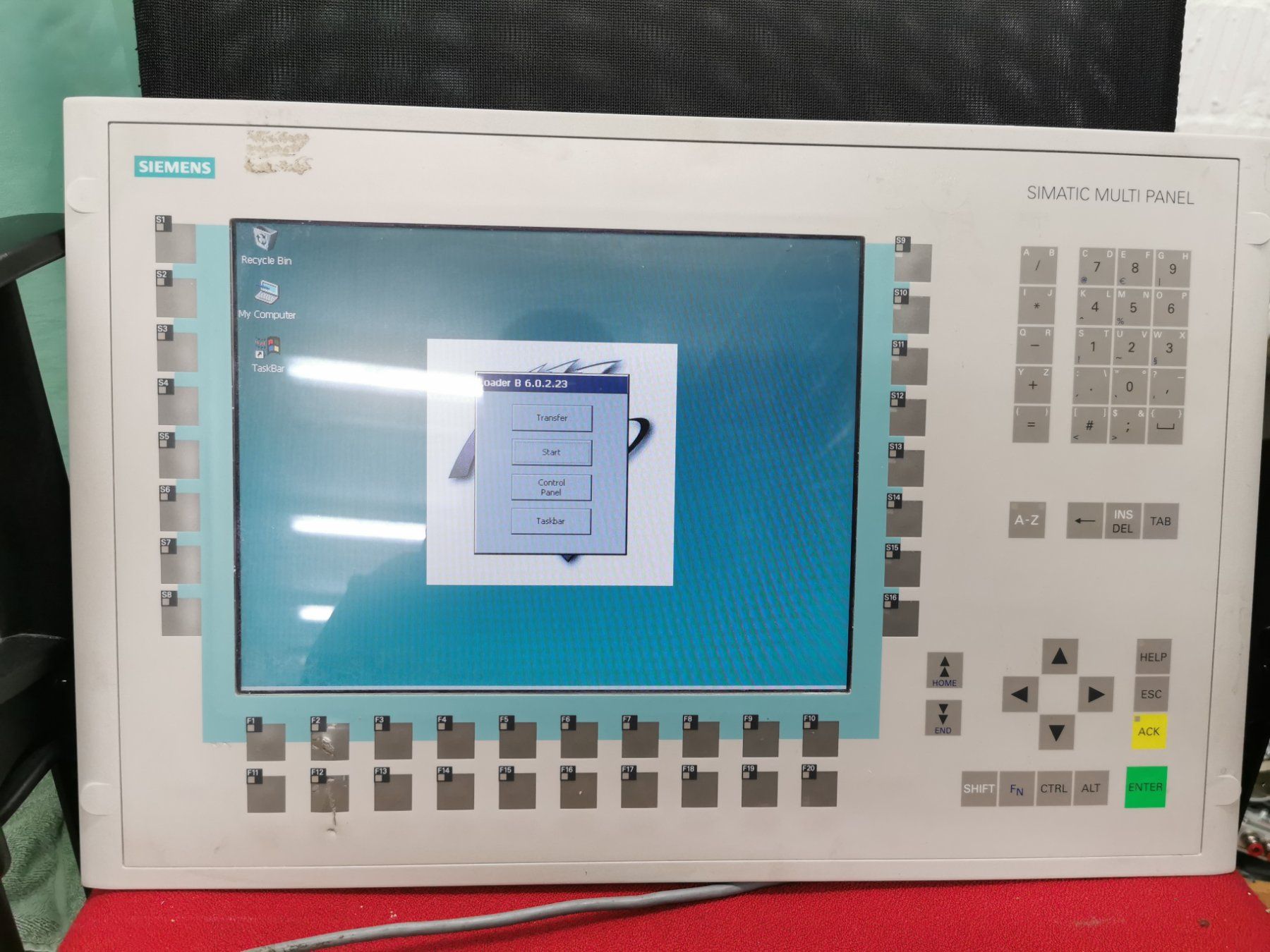 Siemens Sistema di controllo: Simatic Multi PanelSiemens Panel – Usato da Niederlenz venduto da Chevy_V8
