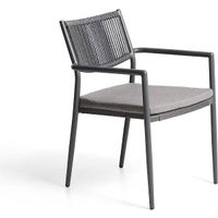 Kave Home Stapelbarer Outdoor-Stuhl Argasi