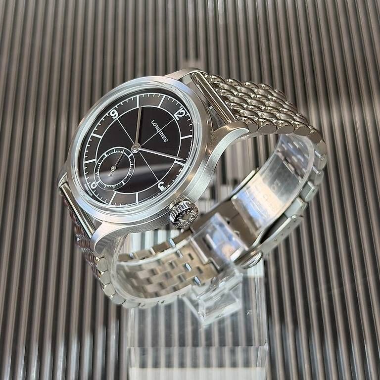 Uhren: Longines Heritage Classic Sector Dial L2.828.4.53.6 – Gebraucht aus Genève von minty.watches 1