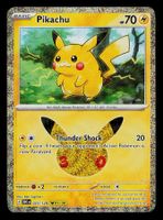 Pikachu 023/128 Pokemon 30th Celebration EN