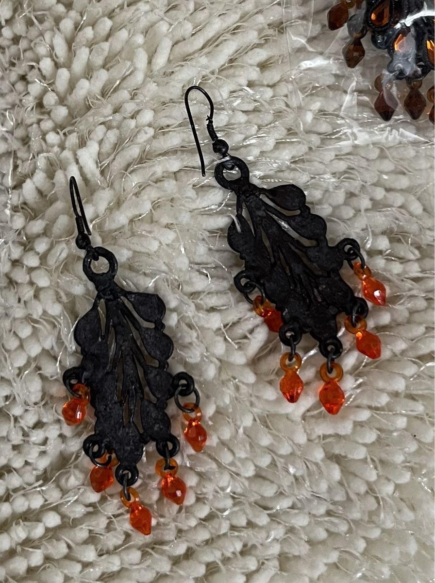 Orecchini pendenti & Orecchini a lobo: Ohrringe orange/ bronzefarben – Nuovo (secondo la descrizione) da Arboldswil venduto da Sonnenelfe 2