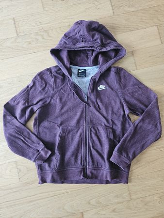 Kapuzenjacke Nike mit Reissverschluss violett Grösse S
