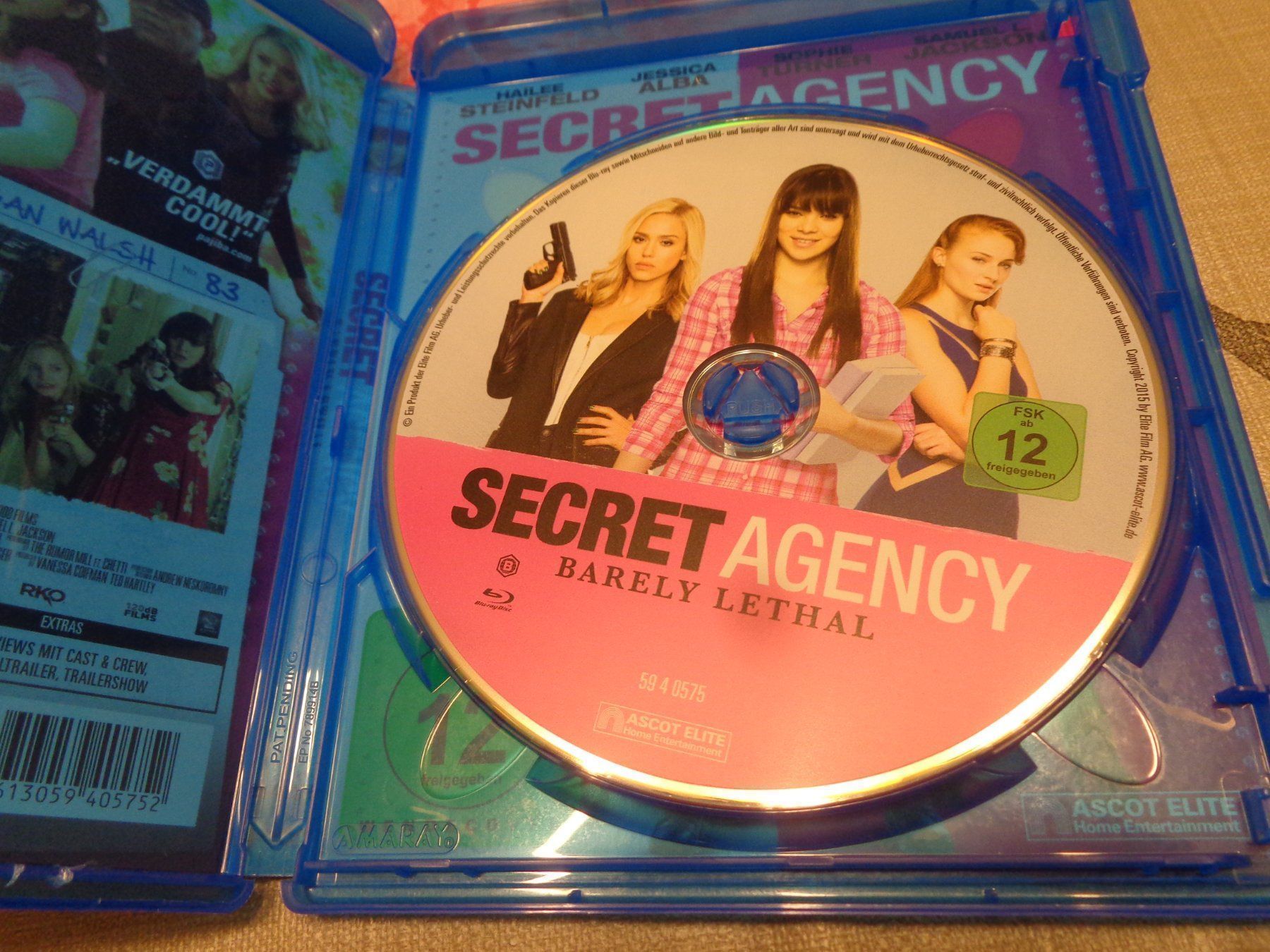 Tutti i DVDs: Secret Agency - Barely Lethal BLU-RAY – Usato da Olten venduto da Disc-Verkauf 1