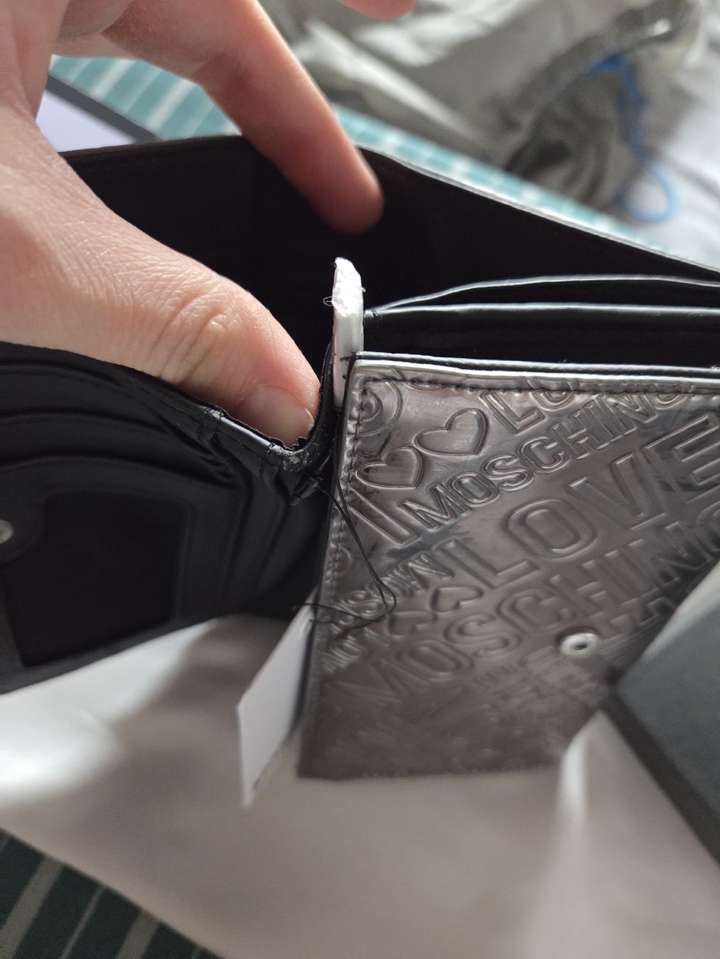 Moschino Portamonete: Original Moschino Porte-Monnaie Neu – Nuovo e nell'imballaggio originale da jona venduto da ricrac10 7