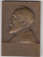 Plakette - F.A. Aulard - Prof. d'Histoire de la Revolution