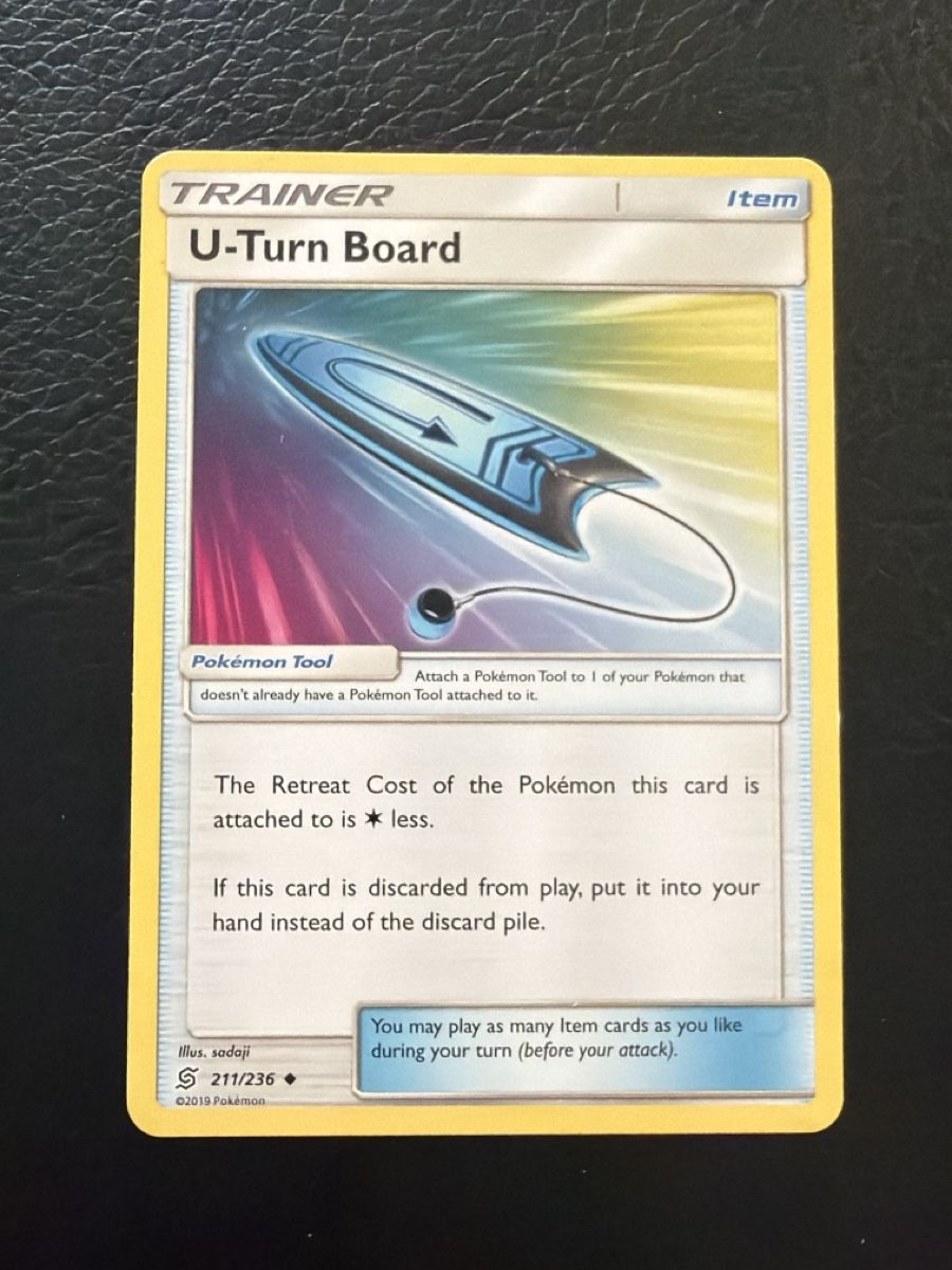 Pokémon Sammelbilder & Trading cards: U-Turn Board 211/236 – Gebraucht aus Hettlingen von SanCor7206