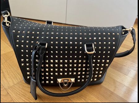 Valentino Garavani Demilune Double Handle Bag