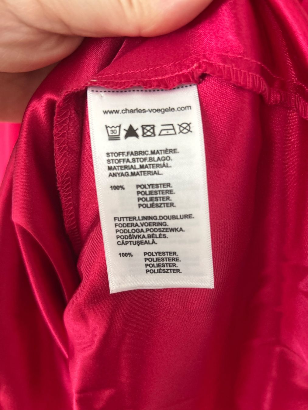 Vestiti: Abendkleid pink Grösse 46 – Usato da Buttisholz venduto da allule13 4